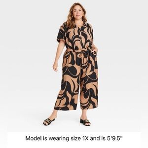 💫 AVA & VIV 💫 Abstract Black and Brown Set